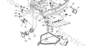 Genuine Yamaha 67F42710038D - Bottom cowling assy - Supplied by Flood Marine