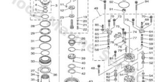 Genuine Yamaha 67F438100200 - Tilt piston sub assy - Supplied by Flood Marine