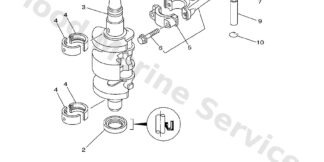 Genuine Yamaha 68T116330000 - Pin, piston - Supplied by Flood Marine