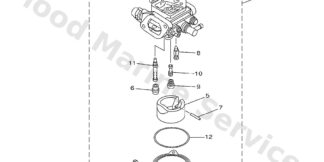 Genuine Yamaha 68T145460000 - Valve, needle - Supplied by Flood Marine