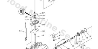 Genuine Yamaha 68T4533101CA - Housing, bearing - Supplied by Flood Marine