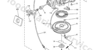 Genuine Yamaha 68T857116000 - Mark, caution - Supplied by Flood Marine