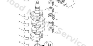 Genuine Yamaha 68V116561000 - Plane bearing, connecting rod - Supplied by Flood Marine