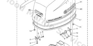 Genuine Yamaha 68V426773000 - Graphic, front - Supplied by Flood Marine