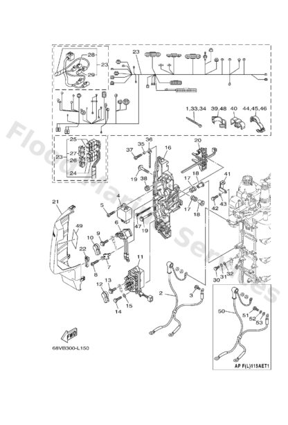 Genuine Yamaha 68V819191000 - Graphic, regulator - Supplied by Flood Marine
