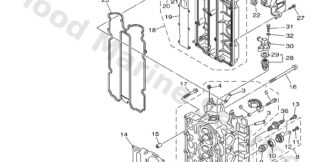Genuine Yamaha 68V836260000 - Mark 6 - Supplied by Flood Marine
