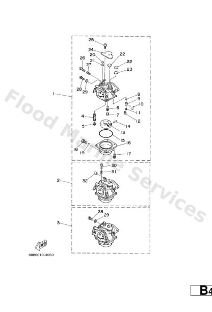 Genuine Yamaha 692145900000 - Needle valve assy - Supplied by Flood Marine