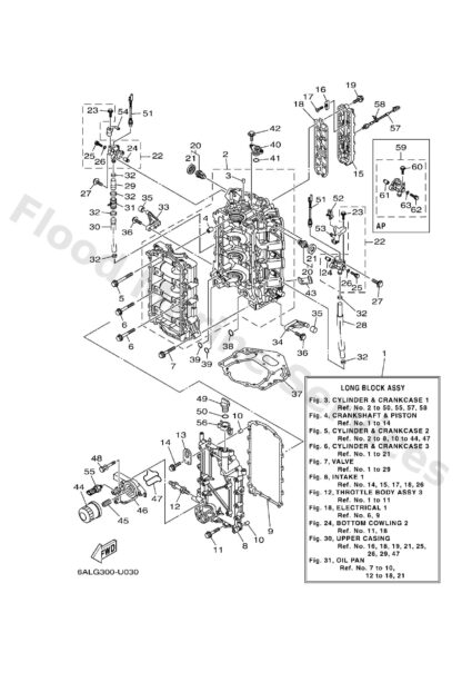 Genuine Yamaha 69J154510100 - Gasket, crankcase cover 1 - Supplied by Flood Marine