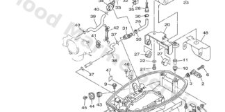 Genuine Yamaha 6E042711104D - Cowling bottom - Supplied by Flood Marine