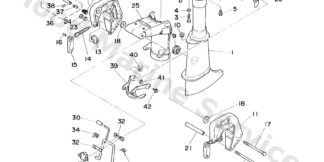 Genuine Yamaha 6E045111024D - Casing, upper - Supplied by Flood Marine