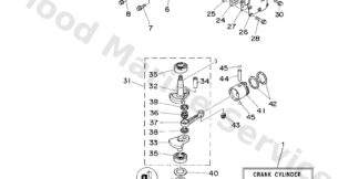 Genuine Yamaha 6E045113A100 - Gasket,upper casing - Supplied by Flood Marine