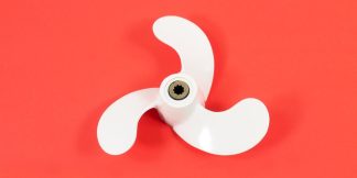 Genuine Yamaha 6E0459490000 - Propeller (3X7-1/4 X6-1/2 -Ba) - Supplied by Flood Marine