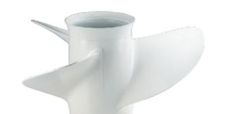 Genuine Yamaha 6E0459540000 - Propeller (3X7-1/2 X9 -Ba) - Supplied by Flood Marine