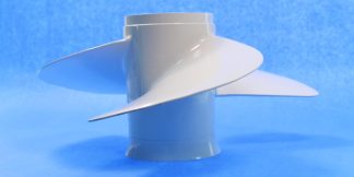 Genuine Yamaha 6E5459540000 - Propeller (3X14″X11″-K) - Supplied by Flood Marine