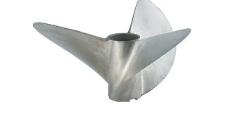 Genuine Yamaha 6E5459741000 - Propeller (Ss 3X14″X28″-P) - Supplied by Flood Marine