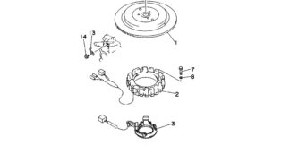 Genuine Yamaha 6E5813370100 - Cover, flywheel - Supplied by Flood Marine
