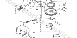 Genuine Yamaha 6E7157230094 - Pully, starter - Supplied by Flood Marine