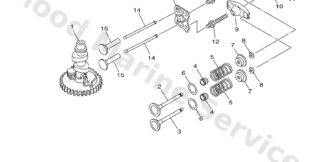 Genuine Yamaha 6EGE21540000 - Rod, valve push - Supplied by Flood Marine