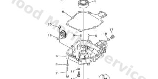 Genuine Yamaha 6EGE31020000 - Gear unit assy - Supplied by Flood Marine