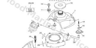 Genuine Yamaha 6EGE34377000 - Mark, caution - Supplied by Flood Marine