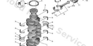 Genuine Yamaha 6EK114260100 - Bearing, thrust 1 - Supplied by Flood Marine