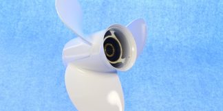 Genuine Yamaha 6EK459490000 - Propeller (3X13-1/2 X 16 -K) - Supplied by Flood Marine