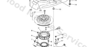 Genuine Yamaha 6EK836260200 - Mark 6 - Supplied by Flood Marine