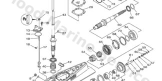 Genuine Yamaha 6FK455710000 - Gear 2 (26t) - Supplied by Flood Marine