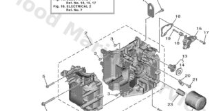 Genuine Yamaha 6FM151000000 - Crankcase assy - Supplied by Flood Marine