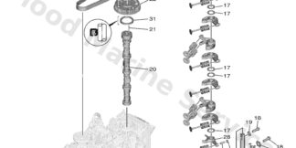 Genuine Yamaha 6FP121510000 - Arm, valve rocker - Supplied by Flood Marine