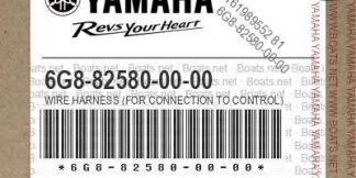 Genuine Yamaha 6G8825800000 - Wire Harness Assy - Supplied by Flood Marine