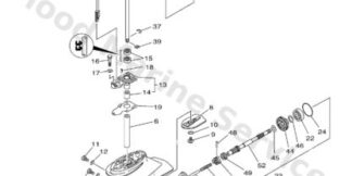 Genuine Yamaha 6GH453150000 - Packing, lower casing - Supplied by Flood Marine