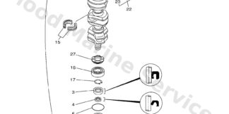 Genuine Yamaha 6H1115360000 - Gear, drive - Supplied by Flood Marine