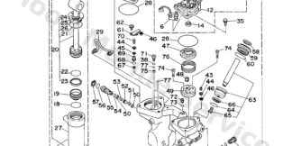 Genuine Yamaha 6H1438301100 - Gear pump assy - Supplied by Flood Marine