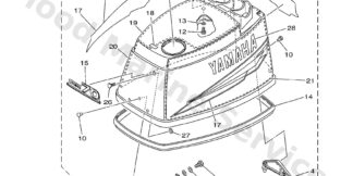 Genuine Yamaha 6H3134360000 - Mark - Supplied by Flood Marine