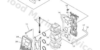 Genuine Yamaha 6H3136100000 - Reed valve assy - Supplied by Flood Marine