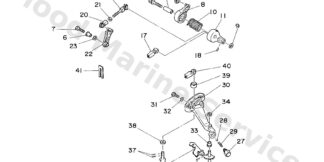 Genuine Yamaha 6H3441170094 - Bracket 1 - Supplied by Flood Marine