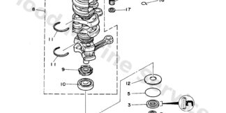 Genuine Yamaha 6H4115360000 - Gear, drive - Supplied by Flood Marine