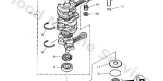 Genuine Yamaha 6H4116410000 - Washer, piston pin - Supplied by Flood Marine