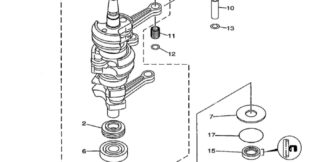 Genuine Yamaha 6J8116350200 - Piston (0.25mm o/s) - Supplied by Flood Marine