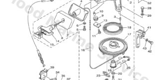 Genuine Yamaha 6J8134379100 - Mark, caution - Supplied by Flood Marine