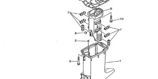 Genuine Yamaha 6J845114A100 - Gasket, upper casing - Supplied by Flood Marine