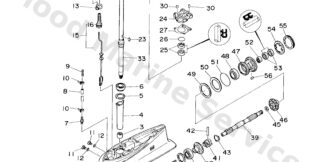 Genuine Yamaha 6J8455600000 - Gear - Supplied by Flood Marine