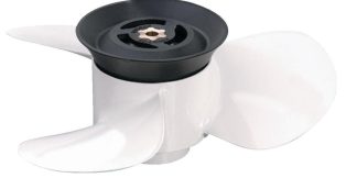 Genuine Yamaha 6J8W45910000 - Propeller (3X10-5/8″X8-1/4″-F) - Supplied by Flood Marine