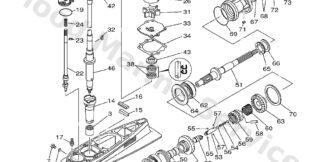 Genuine Yamaha 6K1455600100 - Gear - Supplied by Flood Marine