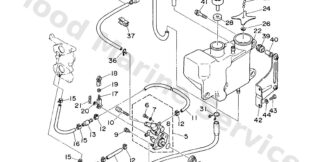 Genuine Yamaha 6L2115370000 - Gear, driven - Supplied by Flood Marine