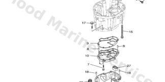 Genuine Yamaha 6N9427924100 - Mark 2 - Supplied by Flood Marine