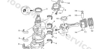 Genuine Yamaha 6P2114161000 - Plane bearing, crankshaft 1 - Supplied by Flood Marine