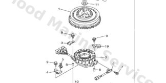 Genuine Yamaha 6P2819197000 - Graphic, regulator - Supplied by Flood Marine