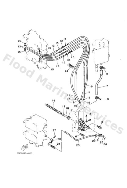 Genuine Yamaha 6R3115370000 - Gear, driven - Supplied by Flood Marine